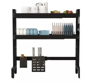 Foto 1 | Foto 1 | Escurridor De Trastes Cocina 2 Capas Ajustable Altura Ancho