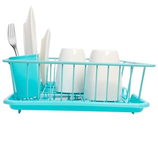 Foto 3 | Foto 3 | Set De Escurridores Para Platos Sweet Home Collection, Color Turquesa - Venta Internacional.
