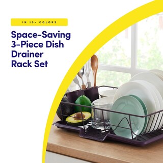 Foto 2 | Foto 2 | Juego De Escurridores De Platos Sweet Home Collection Que Ahorra Espacio - Venta Internacional.