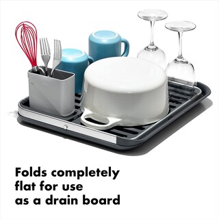 Foto 2 | Foto 2 | Estante Para Secar Platos Oxo Good Grips De Aluminio De 2 Niveles Con Escurridor - Venta Internacional.