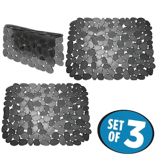Foto 2 | Foto 2 | Alfombrilla Para Secar Platos O Rejilla Para Fregadero De Cocina  Diseño En M  Ajustable  Negra - Venta Internacional.
