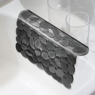 Foto 3 | Foto 3 | Alfombrilla Para Secar Platos O Rejilla Para Fregadero De Cocina  Diseño En M  Ajustable  Negra - Venta Internacional.