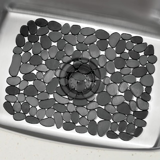 Foto 4 | Foto 4 | Alfombrilla Para Secar Platos O Rejilla Para Fregadero De Cocina  Diseño En M  Ajustable  Negra - Venta Internacional.
