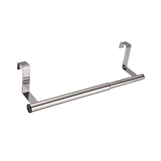 Foto 1 | Foto 1 | Toallero Ajustable Sobre La Puerta De Acero Inoxidable Para Clóset De Cocina, Estante De Toalla Expandible Universal Para Puerta