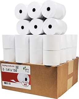 Foto 1 | Foto 1 | Venta Internacional-Rollos de Papel para Máquina Registradora 50 Piezas