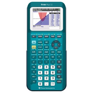 Foto 1 | Foto 1 | Calculadora Gráfica Texas Instruments Ti-84 Plus Ce Teal - Venta Internacional.