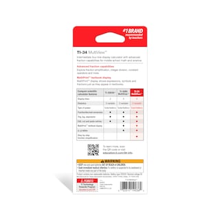 Foto 4 | Foto 4 | Calculadora Científica Texas Instruments Ti-34 Multiview - Venta Internacional.