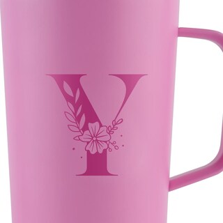 Foto 3 | Foto 3 | Termo para Café Luckyly Acero Inoxidable Inicial Y 500 ml Rosa