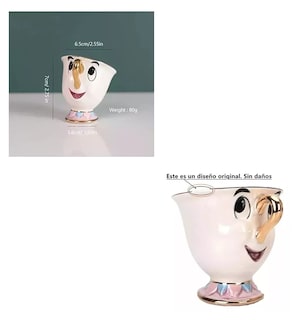 Foto 2 | Foto 2 | Taza Ceramica Personaje Chip Mug De La Bella Y La Bestia