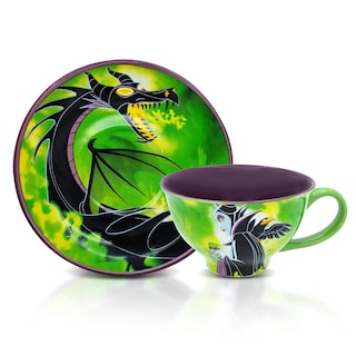 Foto 1 | Foto 1 | Taza De Té Y Platillo Silver Buffalo Disney Villanos Maléfica - Venta Internacional.