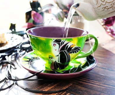 Foto 7 | Foto 7 | Taza De Té Y Platillo Silver Buffalo Disney Villanos Maléfica - Venta Internacional.
