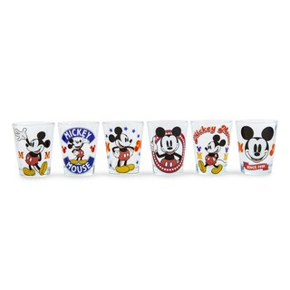 Foto 1 | Foto 1 | Vasos De Cristal Para Chupito Disney Vintage Mickey Mouse, 60 Ml, Juego De 6 - Venta Internacional.