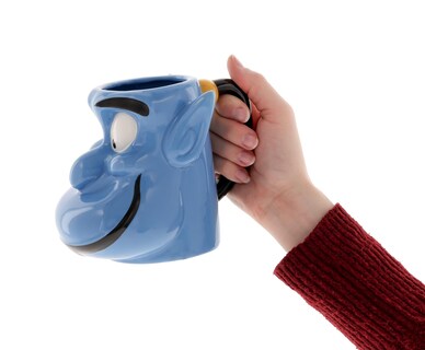 Foto 4 | Foto 4 | Taza Plateada Buffalo Disney Aladdin Genie, 650 Ml, Cerámica 3d - Venta Internacional.