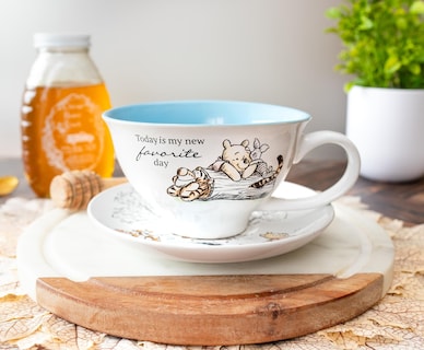 Foto 4 | Foto 4 | Taza De Té Y Platillo Silver Buffalo Disney Winnie The Pooh - Venta Internacional.
