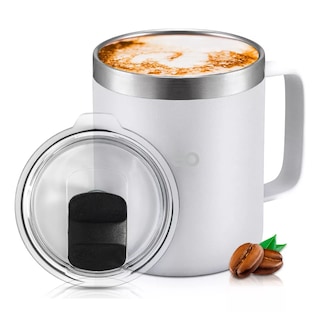 Foto 3 | Foto 3 | Taza Para Café - Doble Capa Antiderrame Multifuncional Eo Safe Imports Esi-11436-1 Blanco