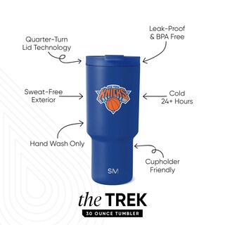 Foto 2 | Foto 2 | Vaso Simple Modern Con Licencia Oficial De Los Knicks De La Nba, 900 Ml - Venta Internacional.