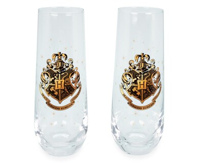 Foto 1 | Foto 1 | Juego De Copas De Champán Harry Potter Hogwarts 270 Ml (juego De 2) - Venta Internacional.