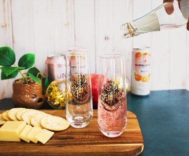 Foto 4 | Foto 4 | Juego De Copas De Champán Harry Potter Hogwarts 270 Ml (juego De 2) - Venta Internacional.