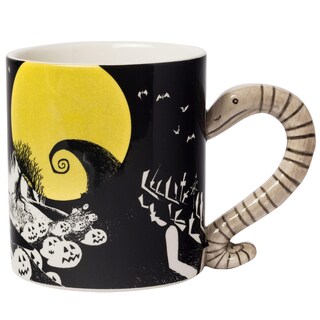 Foto 1 | Foto 1 | Taza De Cerámica Plateada Buffalo Disney Nightmare Before Christmas - Venta Internacional.