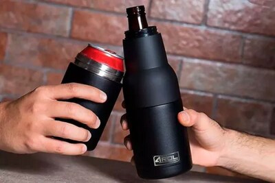 Foto 2 | Foto 2 | Enfriador de Cerveza para Botellas o Latas con Destapador Malubero color Negro