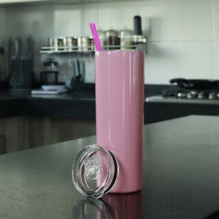 Foto 3 | Foto 3 | 2 Piezas Termo para Bebidas de Acero Inoxidable Iliosinnova 20oz Rosa