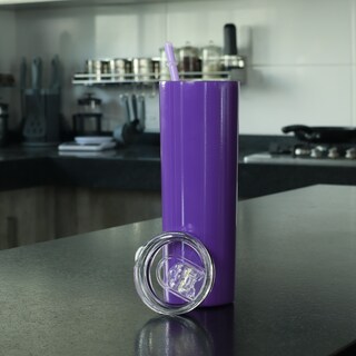 Foto 4 | Foto 4 | 2 Piezas Termo Vaso para Bebidas Iliosinnova De 20 oz Acero Inoxidable De Doble Pared Lila