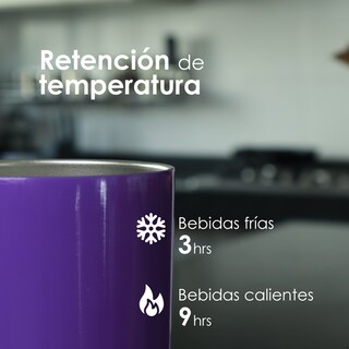Foto 7 | Foto 7 | 2 Piezas Termo Vaso para Bebidas Iliosinnova De 20 oz Acero Inoxidable De Doble Pared Lila