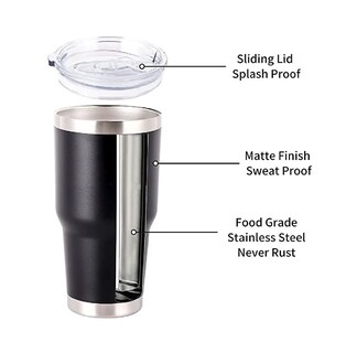 Foto 2 | Foto 2 | Termo Portátil de Acero Inoxidable Eo Safe Imports Negro