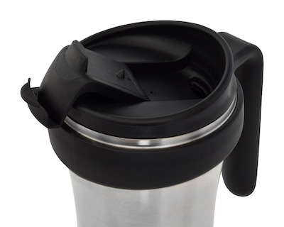 Foto 5 | Foto 5 | Taza Wallis Térmica con Protector Antiderrames Tapa Rosca 350 ml color Plata