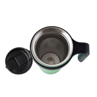 Foto 3 | Foto 3 | Taza Wallis Térmica con Protector Antiderrames Tapa Rosca 470 ml color Verde
