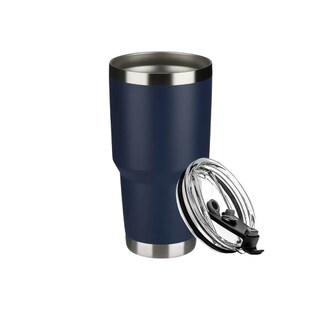 Foto 1 | Foto 1 | Termo Portátil Malubero color Azul Marino de Acero Inoxidable 30 Oz