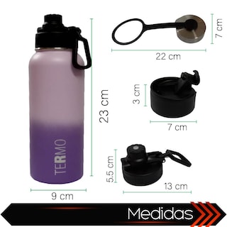 Foto 2 | Foto 2 | Termo Chic Fantasy FIT01-PP color Púrpura 947 ml