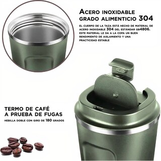 Foto 3 | Foto 3 | Termo con Tapa Eo Safe Imports Esi-3264 color Verde
