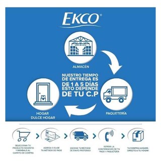Foto 5 | Foto 5 | Frasco térmico Ekco de Acero Inoxidable color Azul