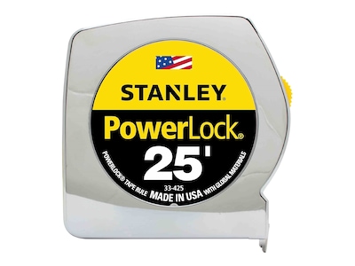 Foto 1 | Foto 1 | Cinta Métrica Stanley Powerlock Ii Power Return De 25 Pies/7,6 M - Venta Internacional.
