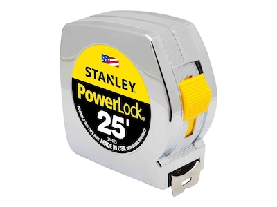 Foto 2 | Foto 2 | Cinta Métrica Stanley Powerlock Ii Power Return De 25 Pies/7,6 M - Venta Internacional.