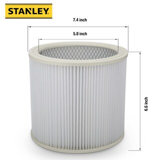 Foto 4 | Foto 4 | Filtro De Cartucho Stanley 08-2501 Para Aspiradora Húmeda Y Seca De 18 A 68 Litros - Venta Internacional.