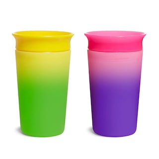 Foto 1 | Foto 1 | Venta Internacional - Munchkin Miracle 360 cambio De Color Cupy Cup, 9 Oz, 2 Paquete, Rosa/amarillo