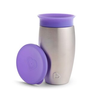 Foto 1 | Foto 1 | Venta International - Munchkin Miracle Acero Inoxidable 360 sippy Cup, Purple, 10 Onzas