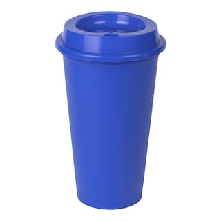 Foto 1 | Foto 1 | Vaso Para Café Con Tapa | Atmos Homeware | Vaso Cafetero De Plástico De 16 Oz. | Paquete De 10 Vasos Color Azul Oscuro