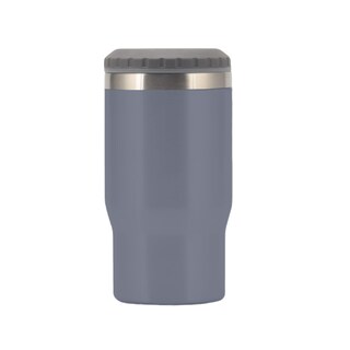 Foto 4 | Foto 4 | Termo Origami Home Porta Botellas 2 En 1 Gris 14 Oz. Doble Capa