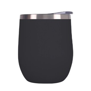 Foto 2 | Foto 2 | Termo Origami Home Copa De Vino Negro 355 Ml Doble Capa