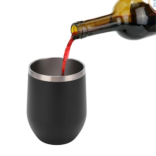 Foto 3 | Foto 3 | Termo Origami Home Copa De Vino Negro 355 Ml Doble Capa