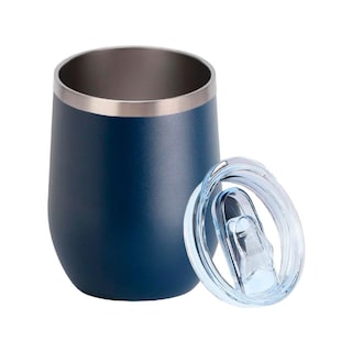 Foto 1 | Foto 1 | Termo Origami Home Copa De Vino Azul Marino 355 Ml Doble Capa