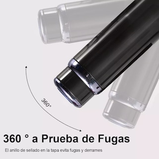 Foto 4 | Foto 4 | Termo de Acero Inoxidable Portátil Belug 1000ml color Negro