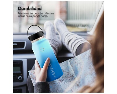 Foto 6 | Foto 6 | Termo Botella De Acero Inoxidable 24 Oz (709.76 ml).