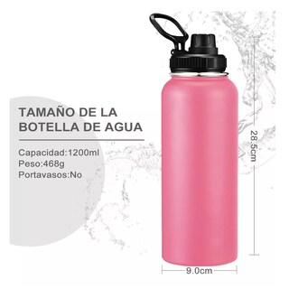 Foto 3 | Foto 3 | Termo de Acero Inoxidable 1200 ml Eo Safe Imports Esi-11369 Rosa