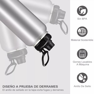 Foto 4 | Foto 4 | Termo de Acero Inoxidable 1200 ml Eo Safe Imports Esi-11370 Plateado