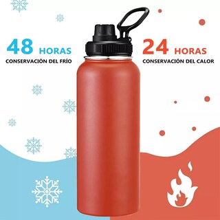 Foto 2 | Foto 2 | Termo de Acero Inoxidable 1200 ml Eo Safe Imports Esi-11371 Rojo