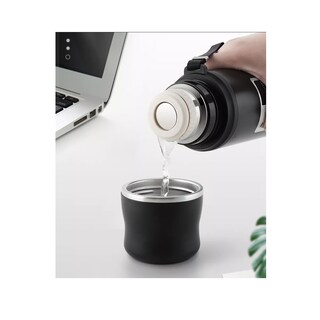 Foto 2 | Foto 2 | Botella Térmica De Acero Inoxidable De 800ml Para Viajes Eo Safe Imports Esi-11853 Negro